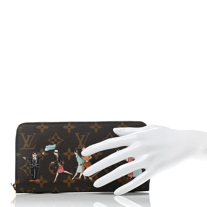 Louis Vuitton Monogram Illustre Zippy Wallet Rose 2 of 7