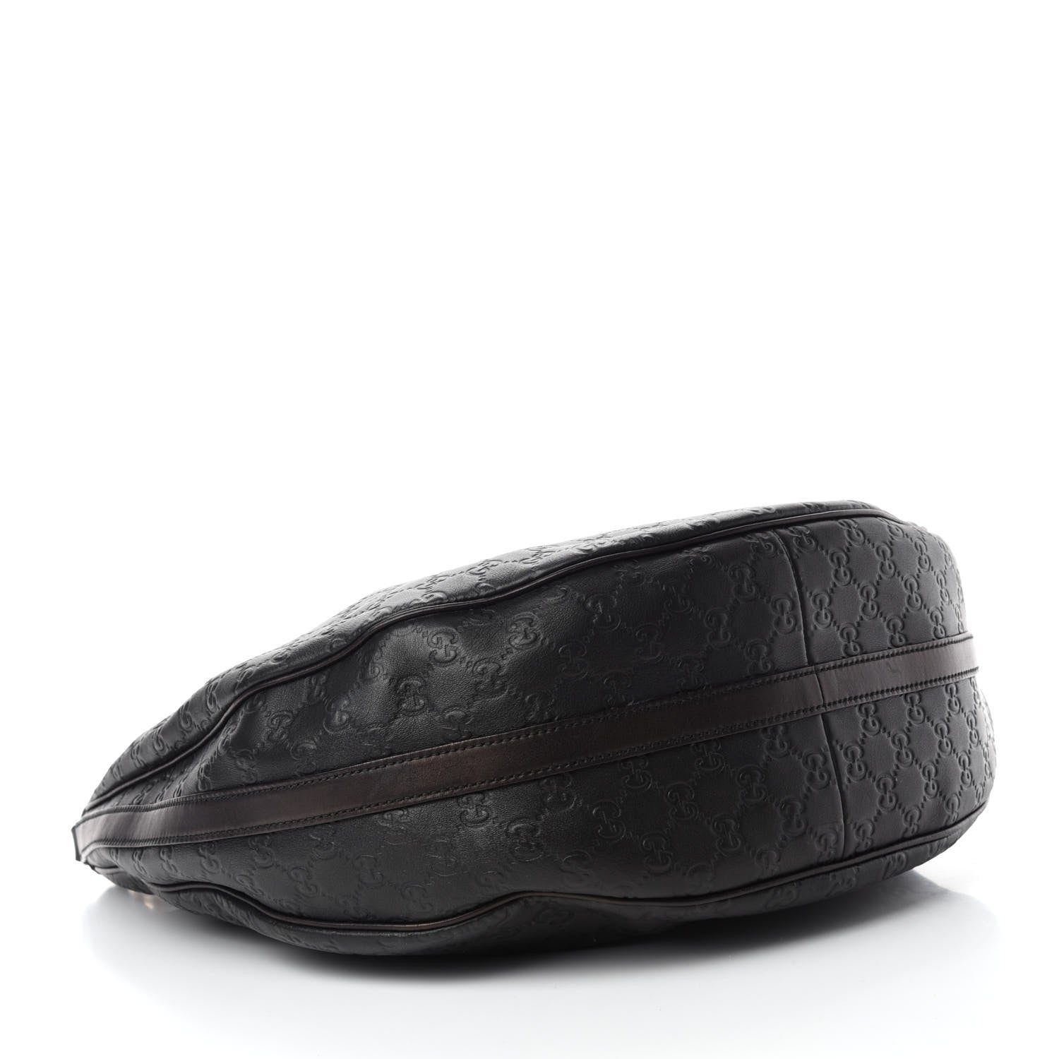 Gucci Guccissima Large GG Twins Hobo Black 4 of 10