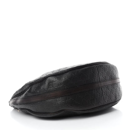 Gucci Guccissima Large GG Twins Hobo Black 4 of 10