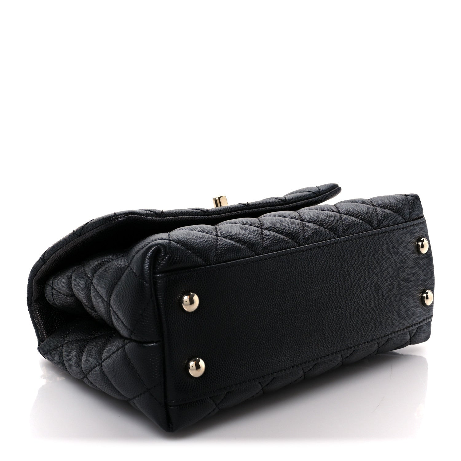 Chanel Caviar Quilted Mini Coco Handle Flap Black 4 of 11