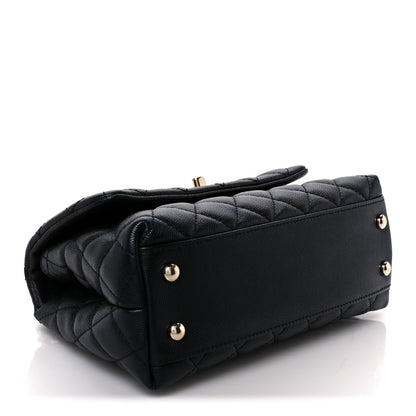 Chanel Caviar Quilted Mini Coco Handle Flap Black 4 of 11
