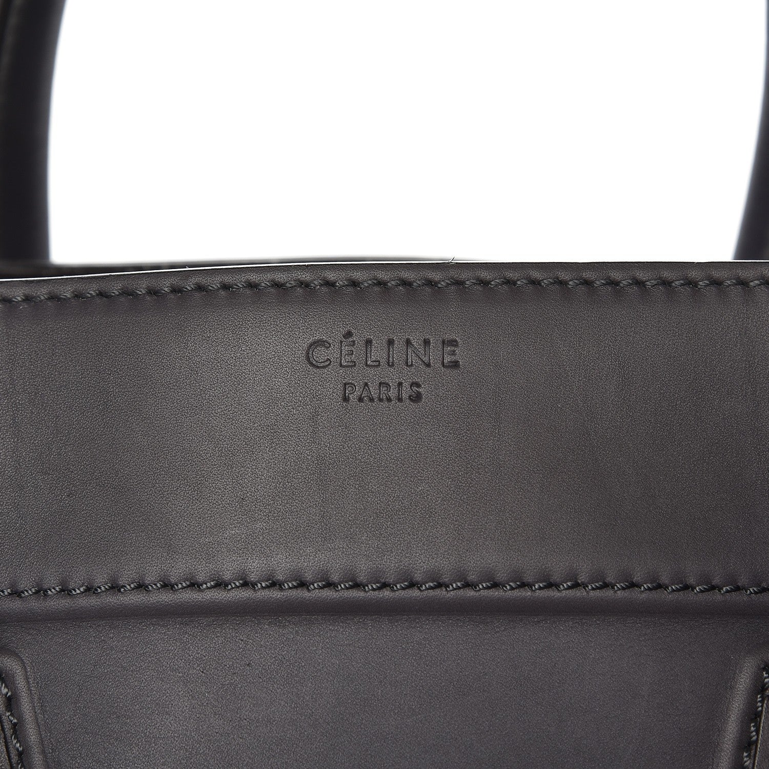 Celine Natural Calfskin Large Phantom Luggage Grey 8 of 10