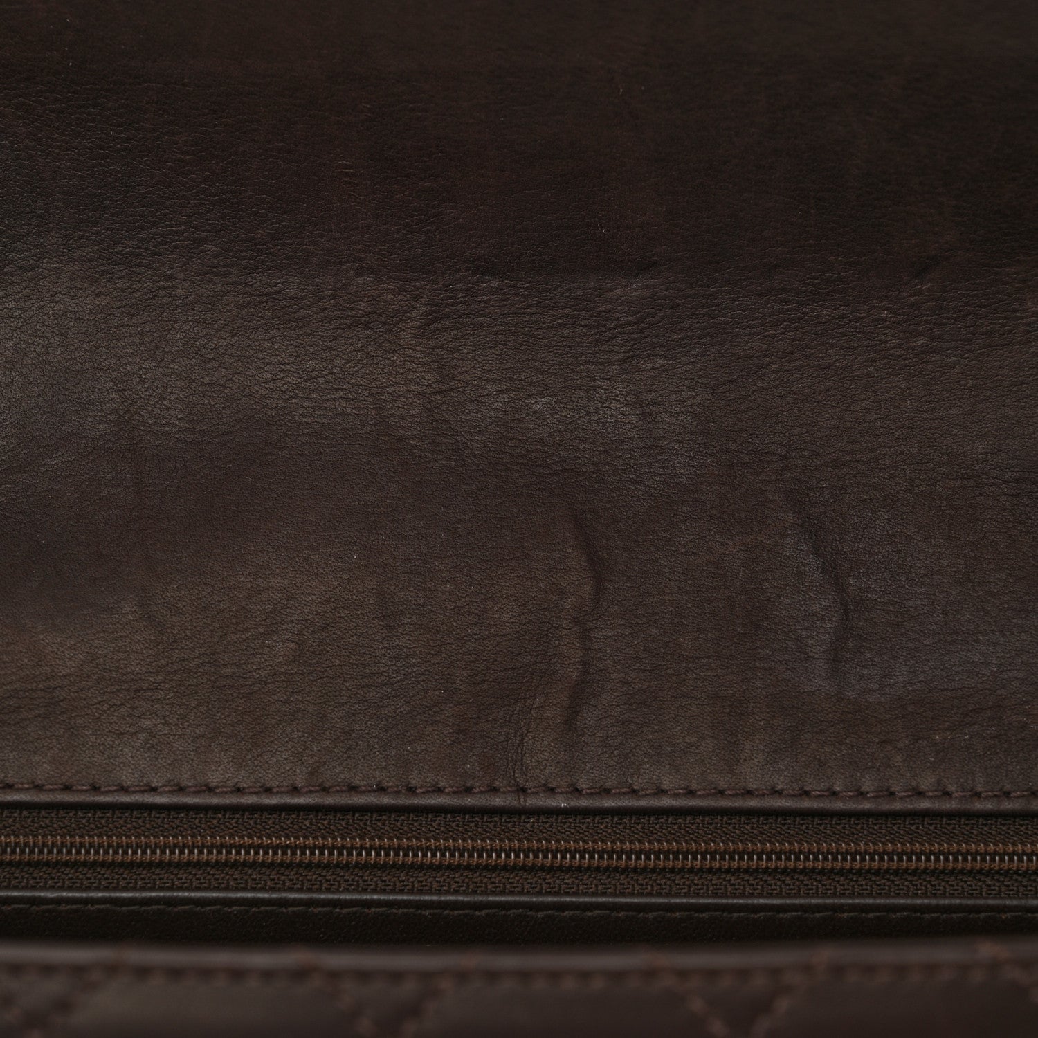 Chanel Lambskin Quilted Single Flap Dark Brown 11 of 12