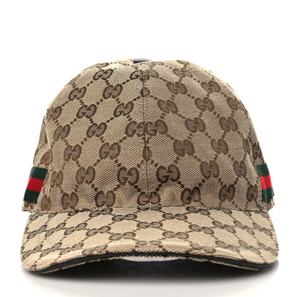 Gucci Monogram Web Baseball Hat M Beige Cocoa 2 of 8