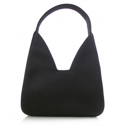 Prada Satin Evening Bag Black 1 of 8