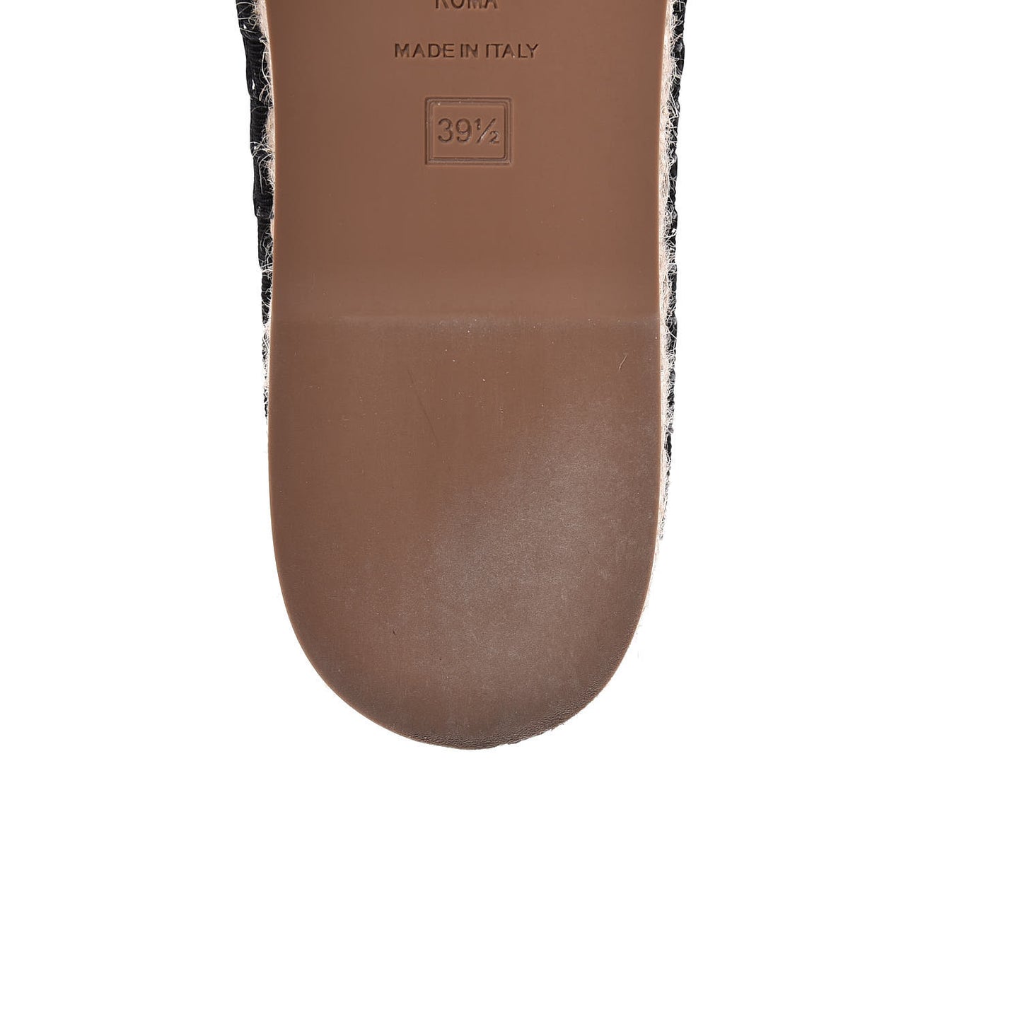 Canvas Mesh FF Colibri Espadrilles 39.5 Black Tobacco Moro