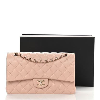 Chanel Caviar Quilted Medium Double Flap Light Beige 11 of 11
