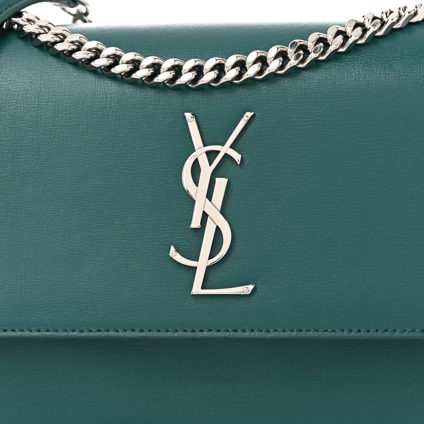 Calfskin Medium Monogram Sunset Malachite