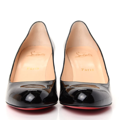 Christian Louboutin Patent Simple 70 Pumps 38.5 Black 2 of 9