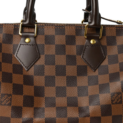Louis Vuitton Damier Ebene Speedy 25 8 of 10