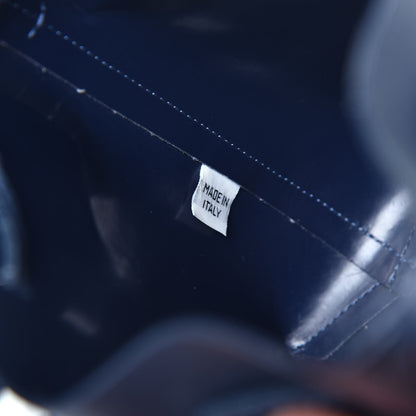 Mansur Gavriel Calfskin Mini Bucket Bag Blue 7 of 9