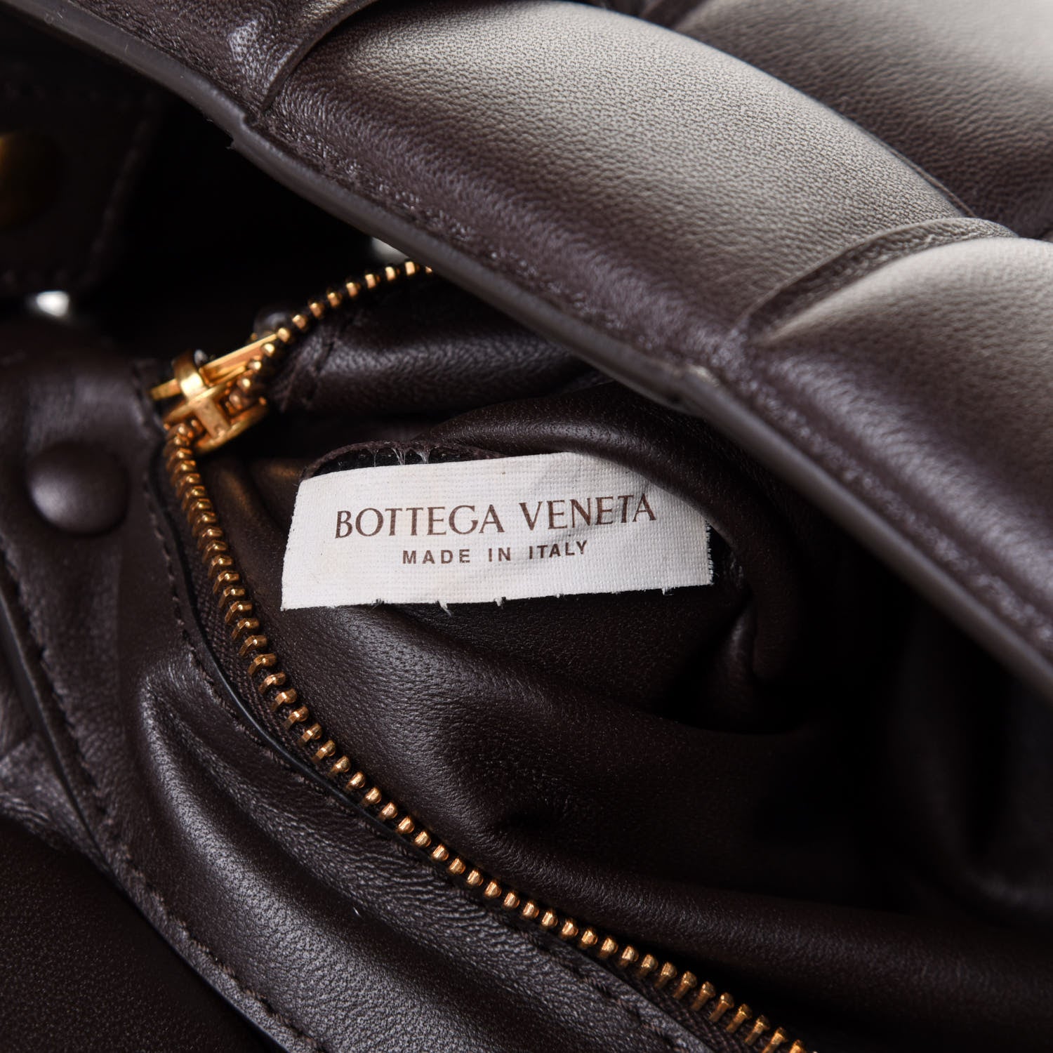 Bottega Veneta Nappa Maxi Intreccio Padded Cassette Crossbody Bag Fondente 7 of 10