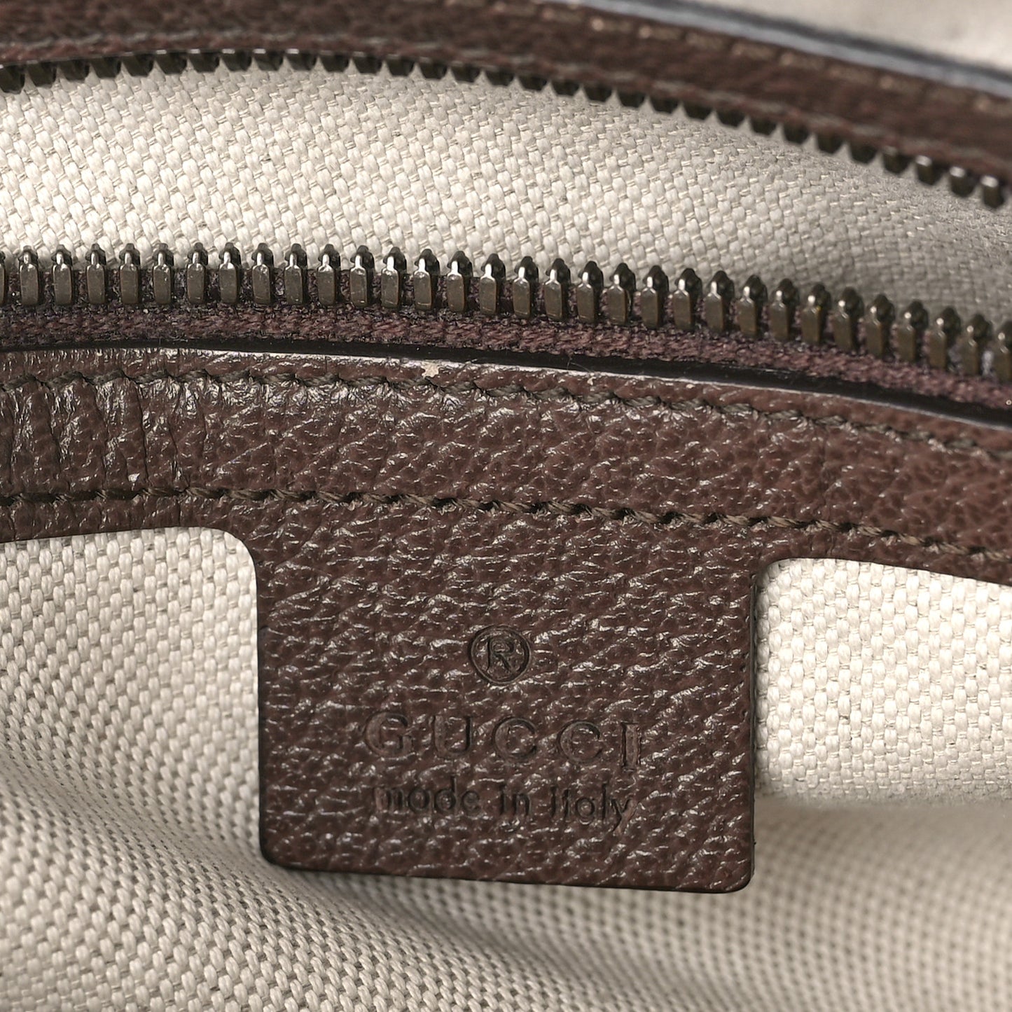 GG Supreme Monogram Web Small Ophidia Messenger Bag Brown