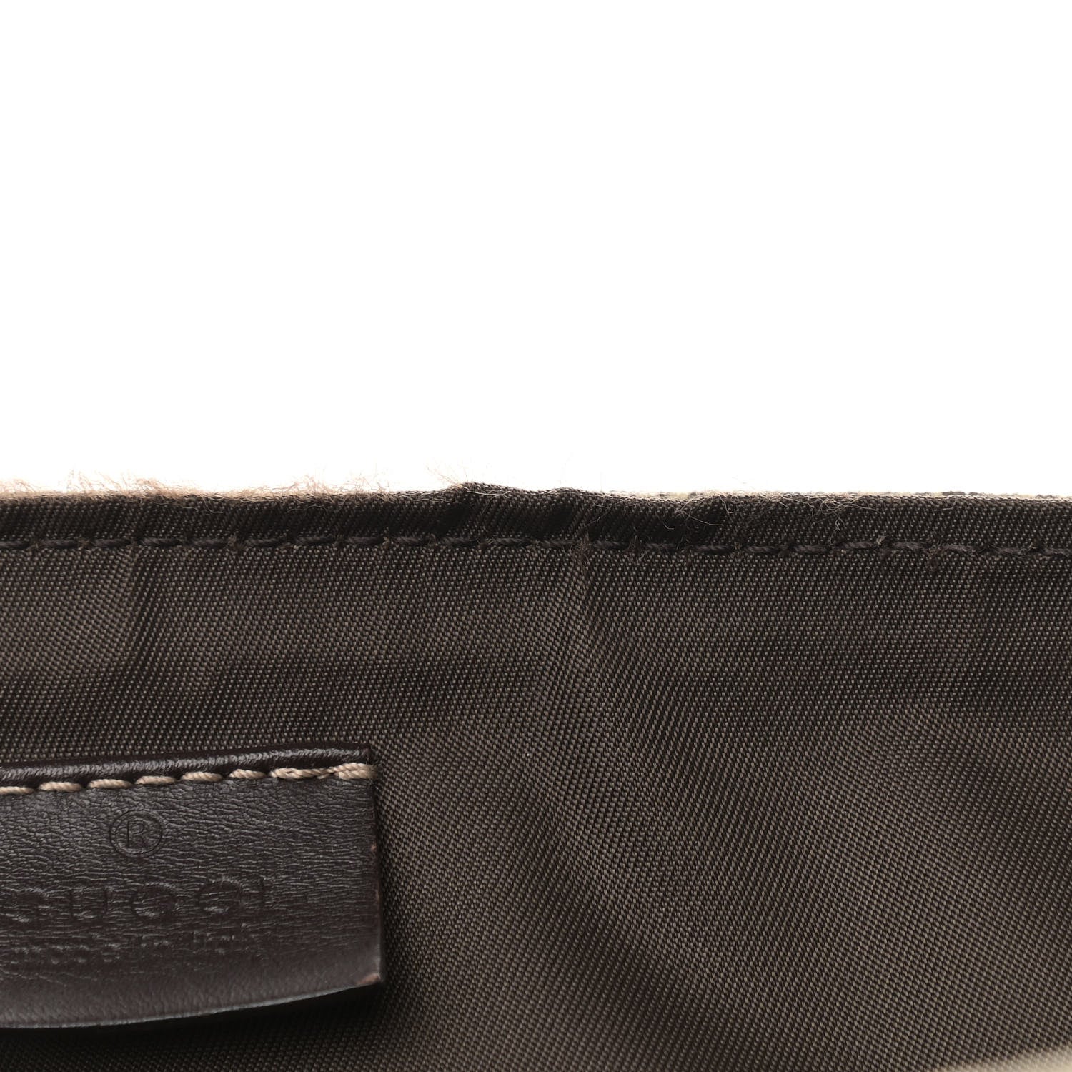 Gucci GG Plus Monogram Messenger Diaper Bag Dark Brown 18 of 18