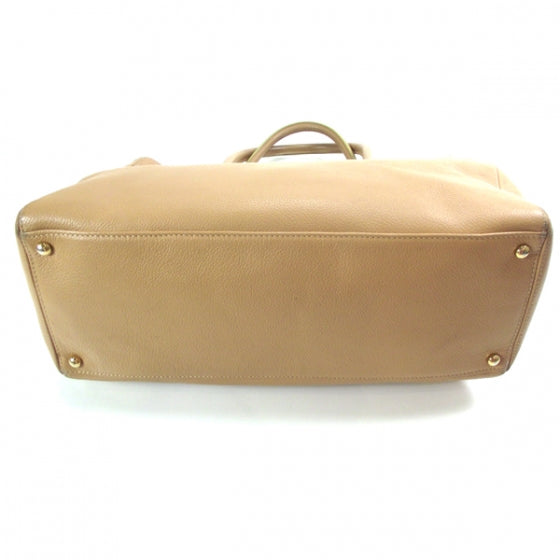 Chanel Caviar Cerf Shopper Tote Beige 4 of 12