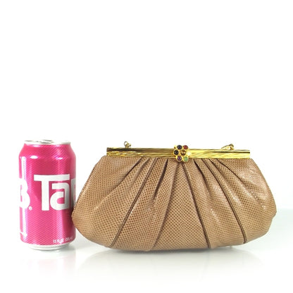 Judith Leiber Karung Snakeskin Evening Bag 2 of 7