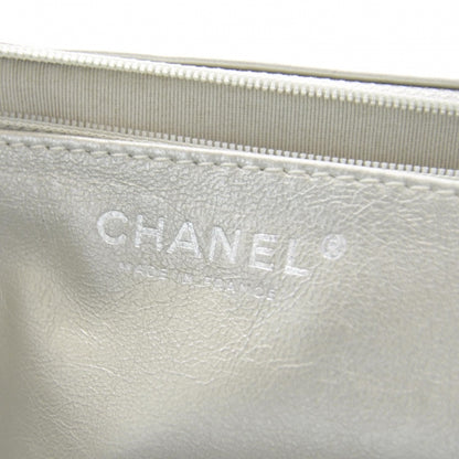 Chanel Lambskin Jumbo Flap Silver 8 of 10