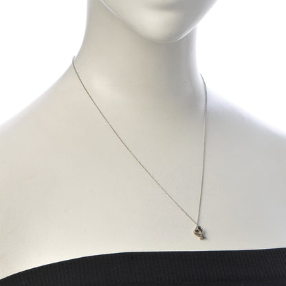 Tiffany Sterling Silver Paloma Picasso Loving Heart Pendant Necklace 2 of 7