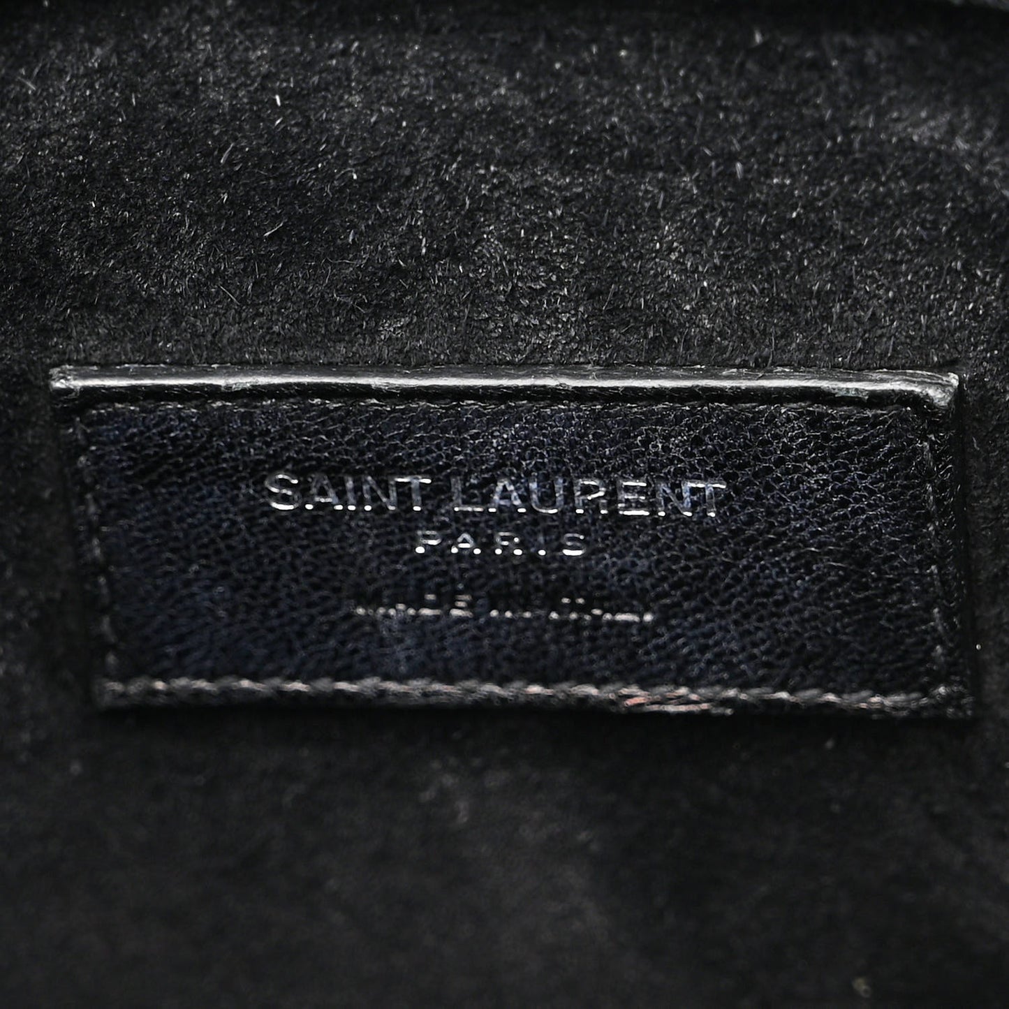 Calfskin Crocodile Embossed Baby Supple Sac De Jour Black