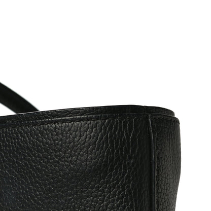 MCM Calfskin Visetos Anya Shopper Tote Black 15 of 16