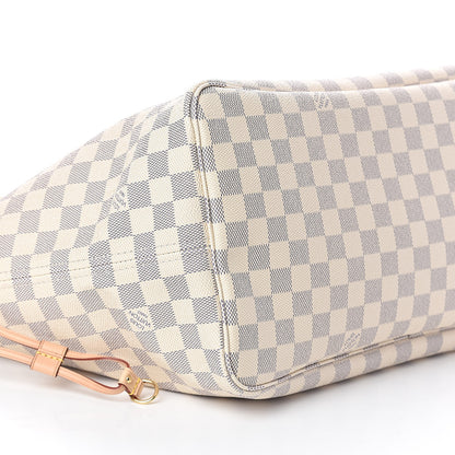 Louis Vuitton Damier Azur Neo Neverfull GM Rose Ballerine 9 of 10