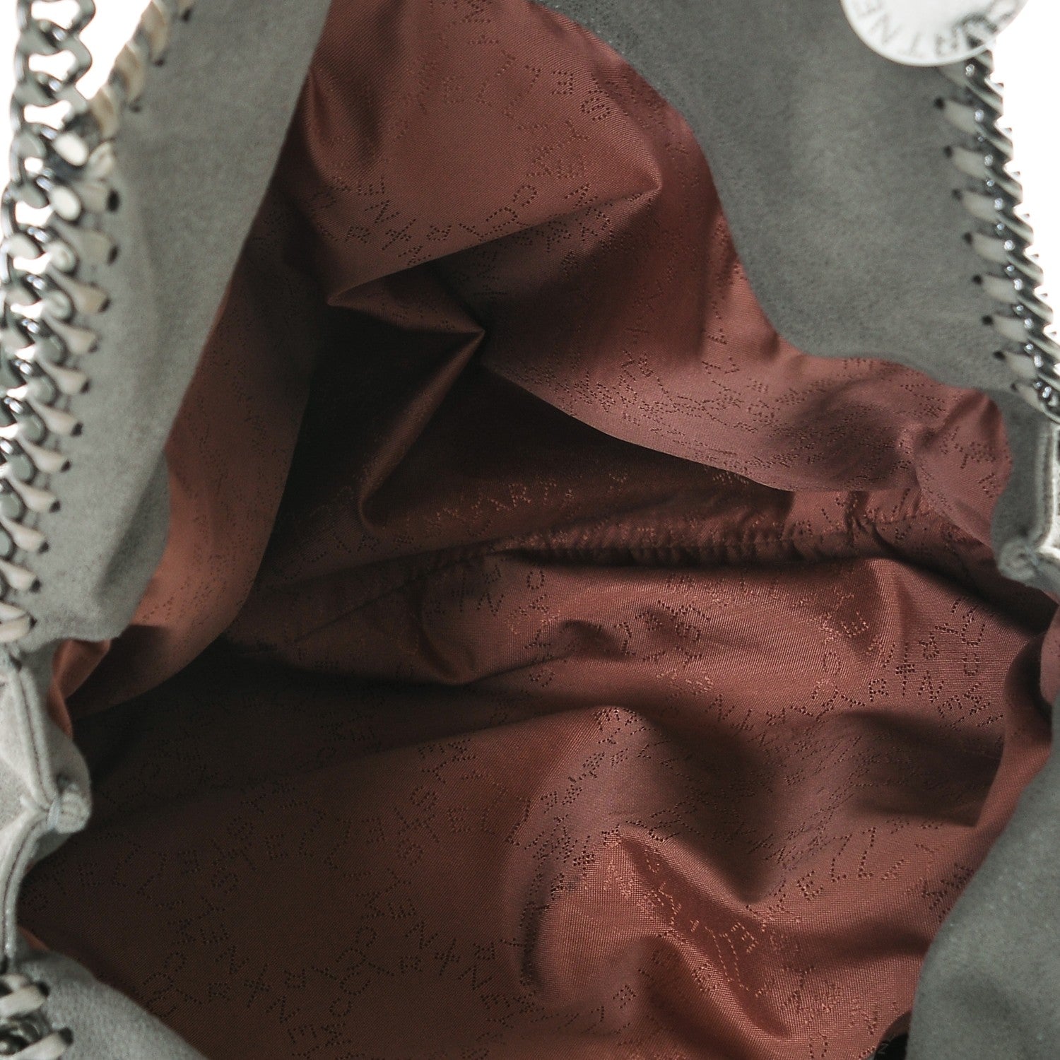 Stella McCartney Shaggy Deer Small Falabella Tote Light Grey 5 of 5