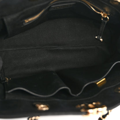 Chanel Caviar Quilted Small Shopping Tote  Black 5 of 14