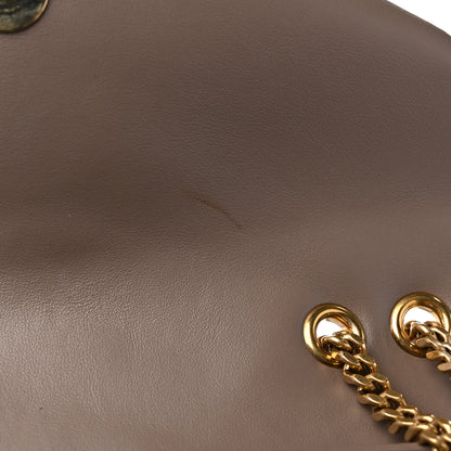 Saint Laurent Calfskin Y Quilted Monogram Small Loulou Chain Satchel Taupe 10 of 10