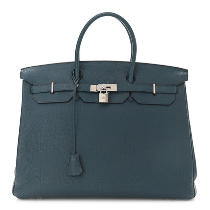 Hermes Fjord Birkin 40 Bleu Tempete 1 of 13