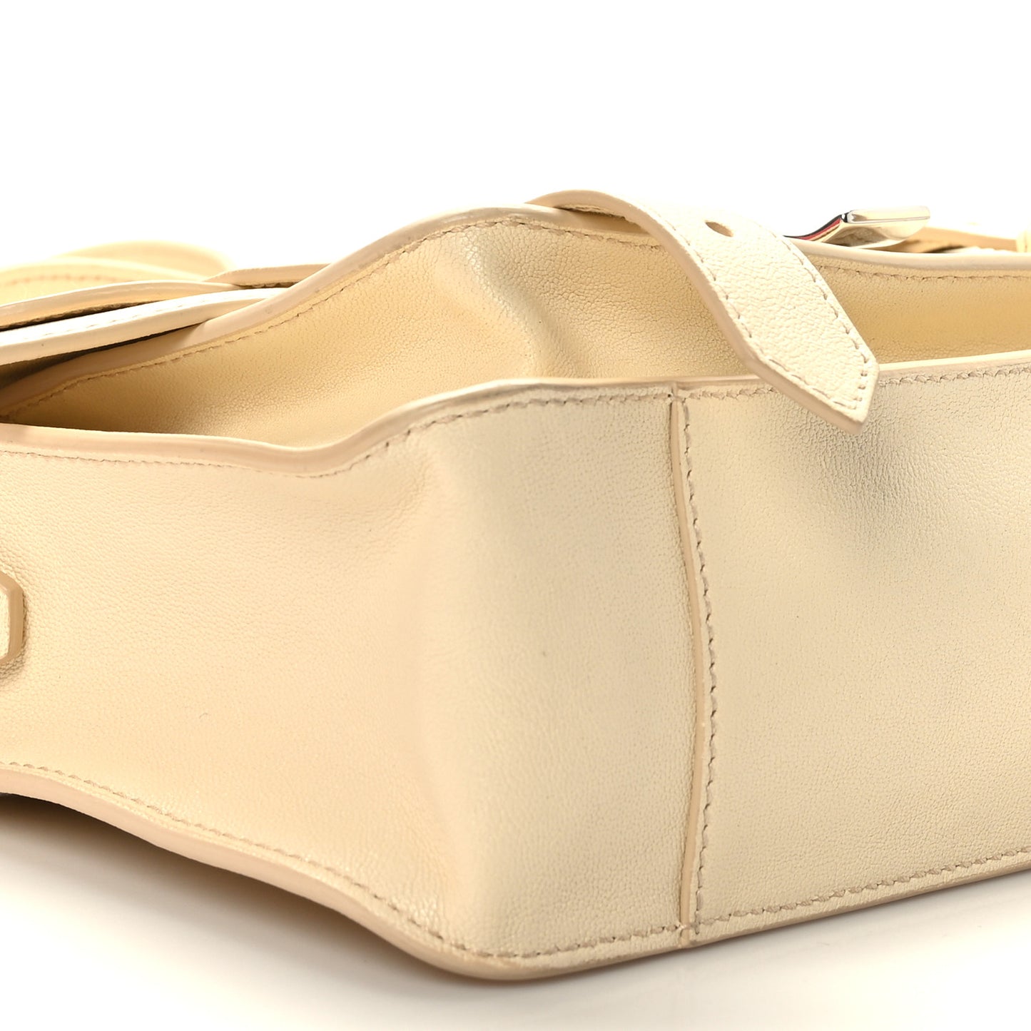 Lambskin Tiny PS1 Satchel Beige