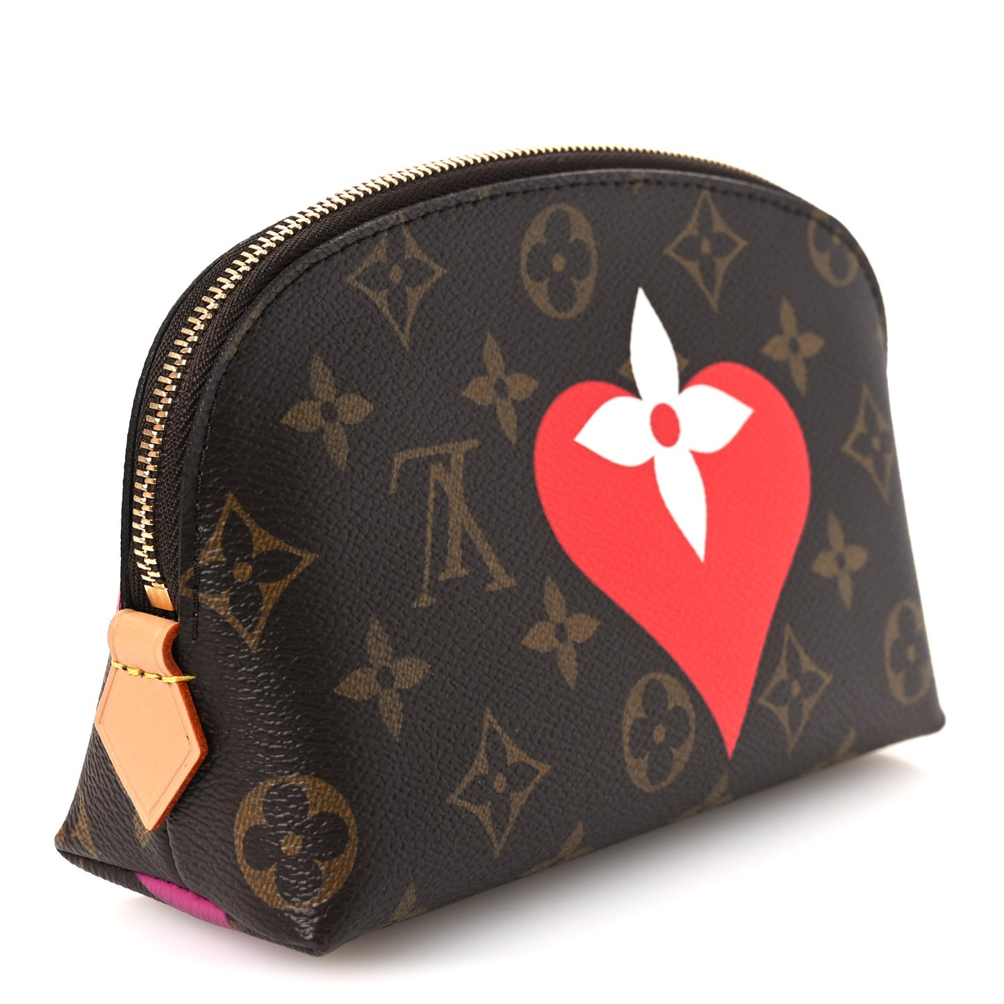 Monogram Game On Cosmetic Pouch