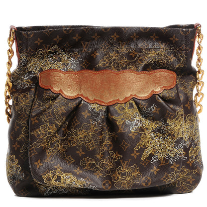 Louis Vuitton Monogram Dentelle Fersen Gold 1 of 7