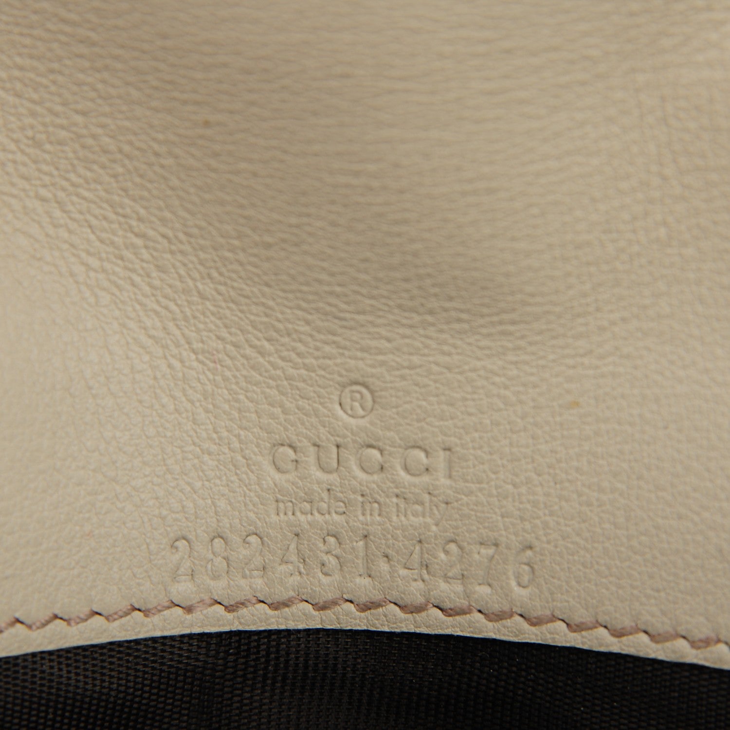 Gucci Guccissima Sukey Continental Wallet Off White 5 of 6