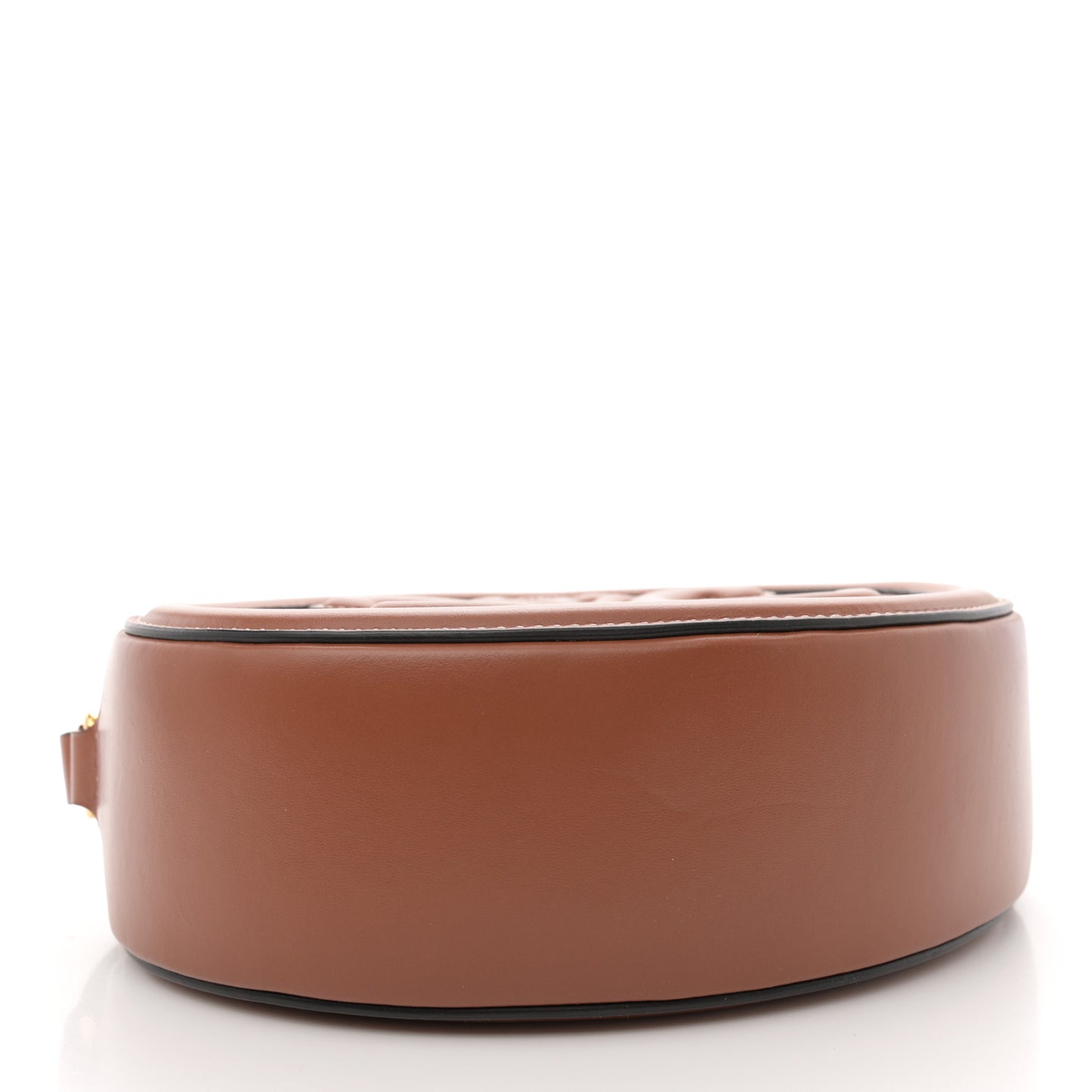 Smooth Calfskin Cuir Triomphe Oval Bag Tan