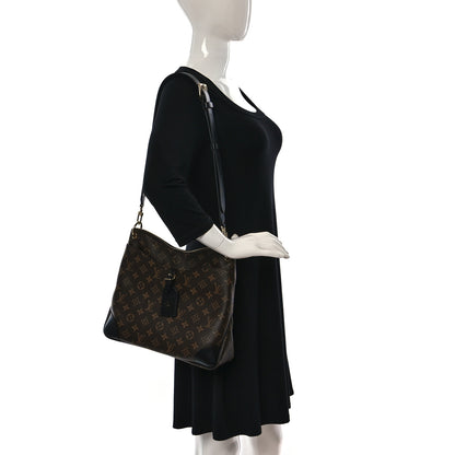 Louis Vuitton Damier Ebene Odeon MM Black 2 of 8