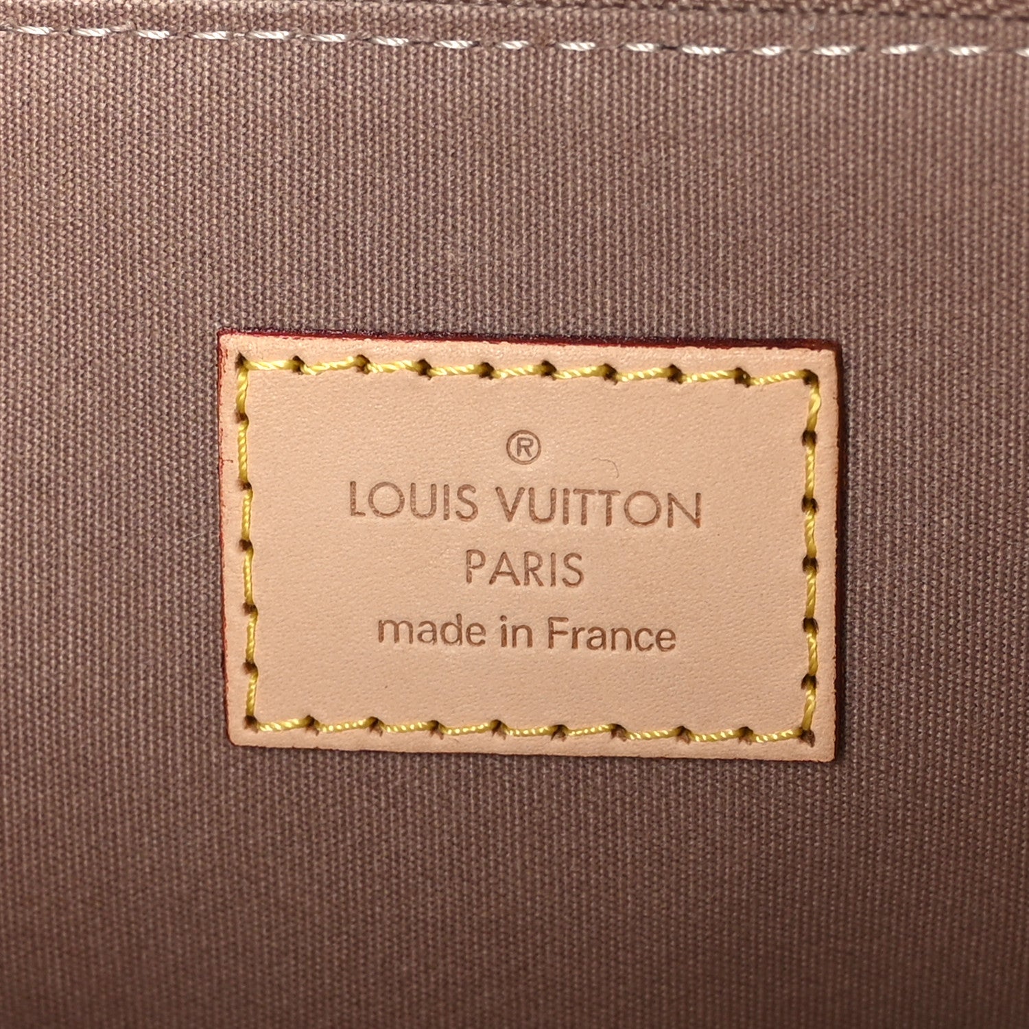 Louis Vuitton Vernis Alma PM Beige Poudre 6 of 8