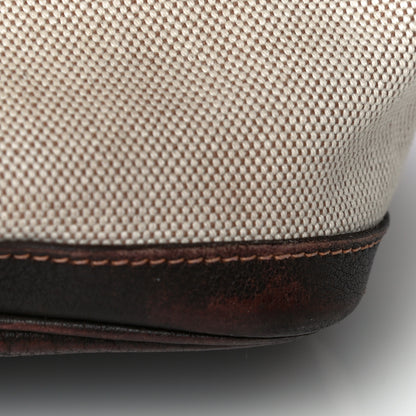 Hermes Buffle Sindhu Toile Garden Party 36 MM Tote Marron Fonce 31 of 36