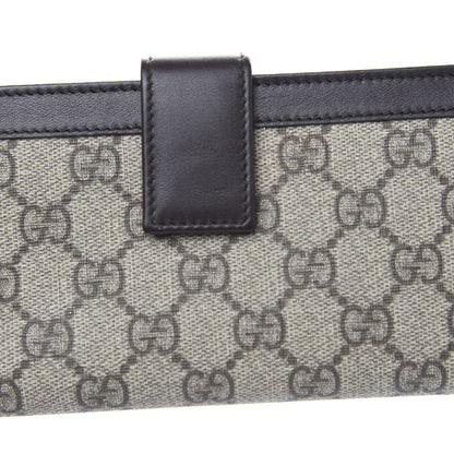 Gucci Monogram Script Continental Wallet Dark Brown 6 of 8