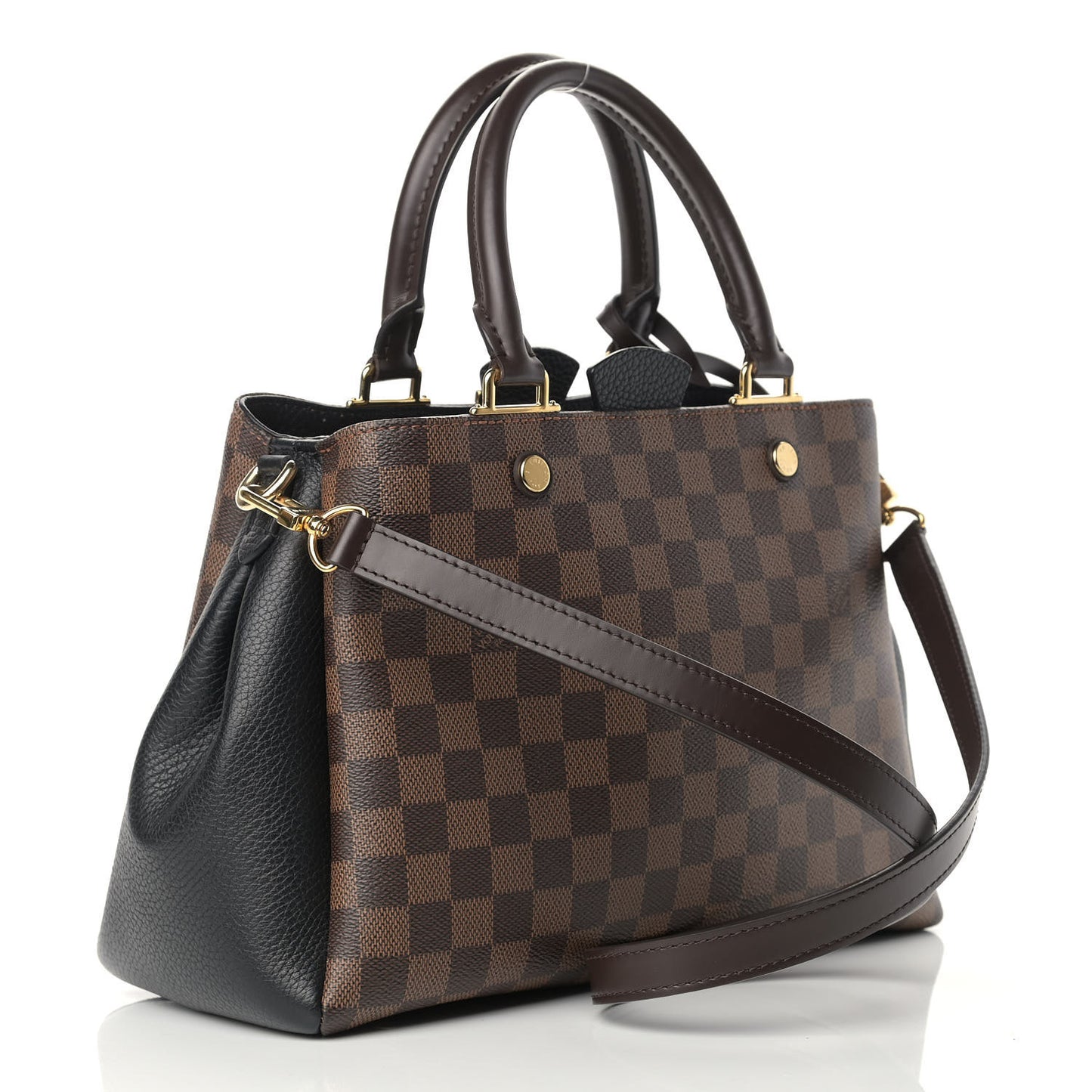 Damier Ebene Cuir Taurillon Brittany Black