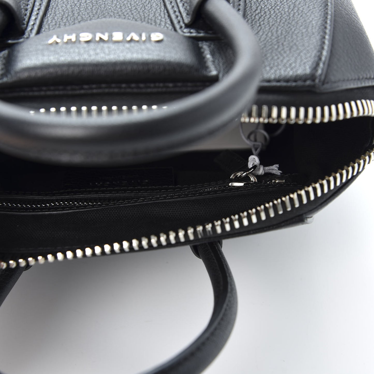 Sugar Goatskin Mini Antigona Black