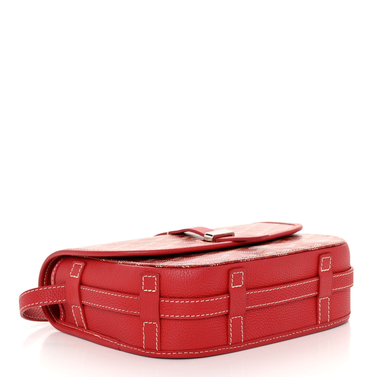 Goyardine Belvedere II PM Messenger Bag Red