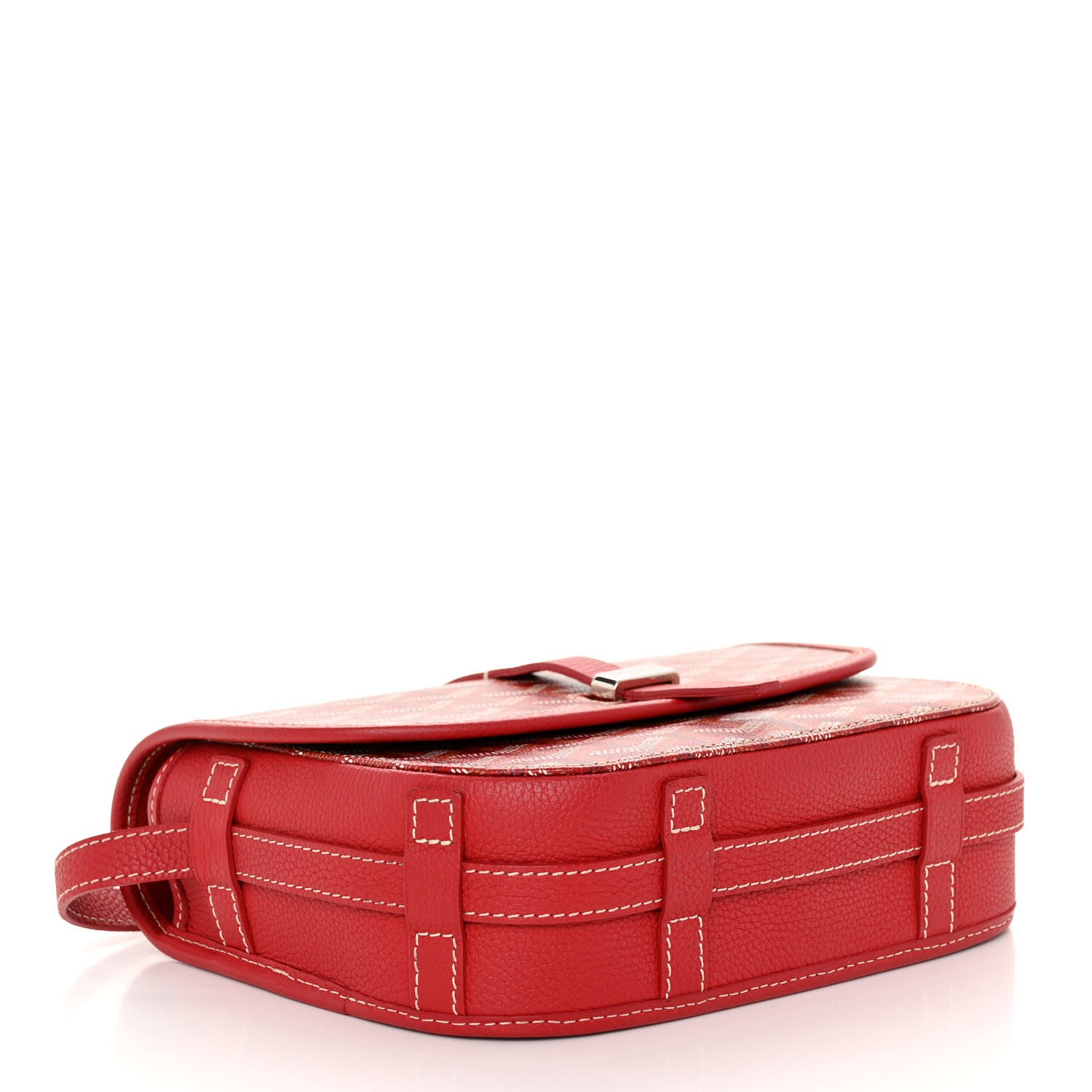 Goyard Goyardine Belvedere II PM Messenger Bag Red 4 of 9