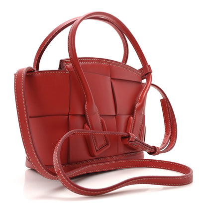 Bottega Veneta French Calfskin Mini Maxi Intrecciato Arco Polish 3 of 9