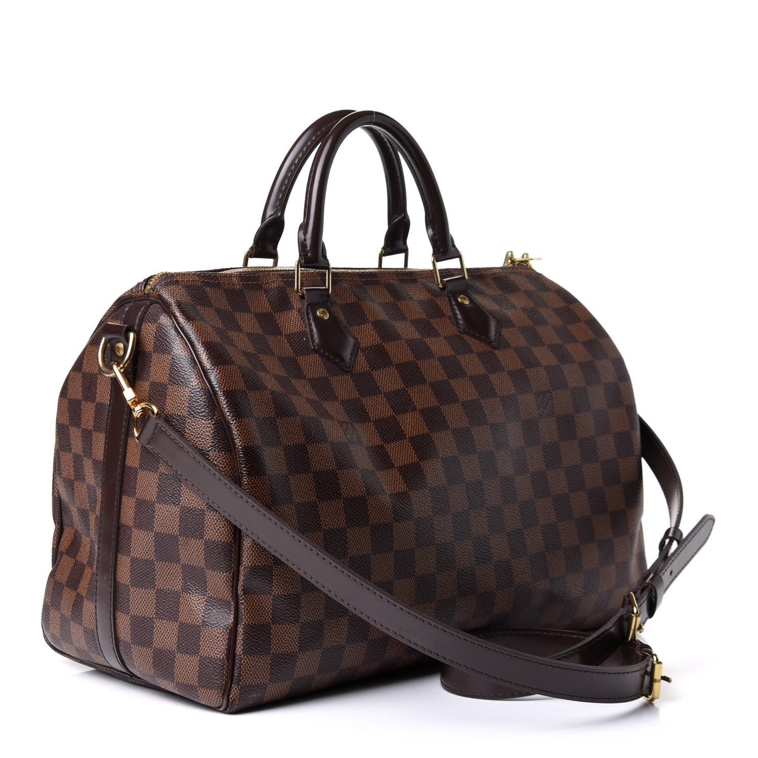 Louis Vuitton Damier Ebene Speedy Bandouliere 35 3 of 12