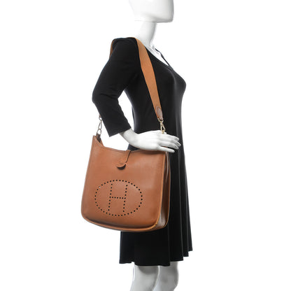 Hermes Courchevel Evelyne GM Gold 2 of 26