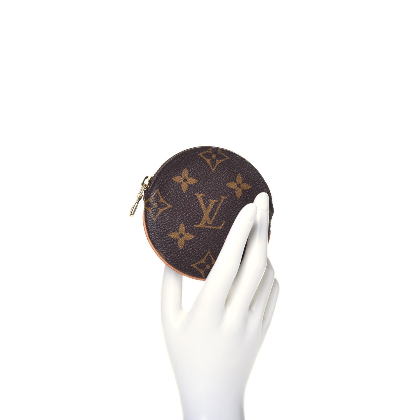 Monogram Round Coin Purse
