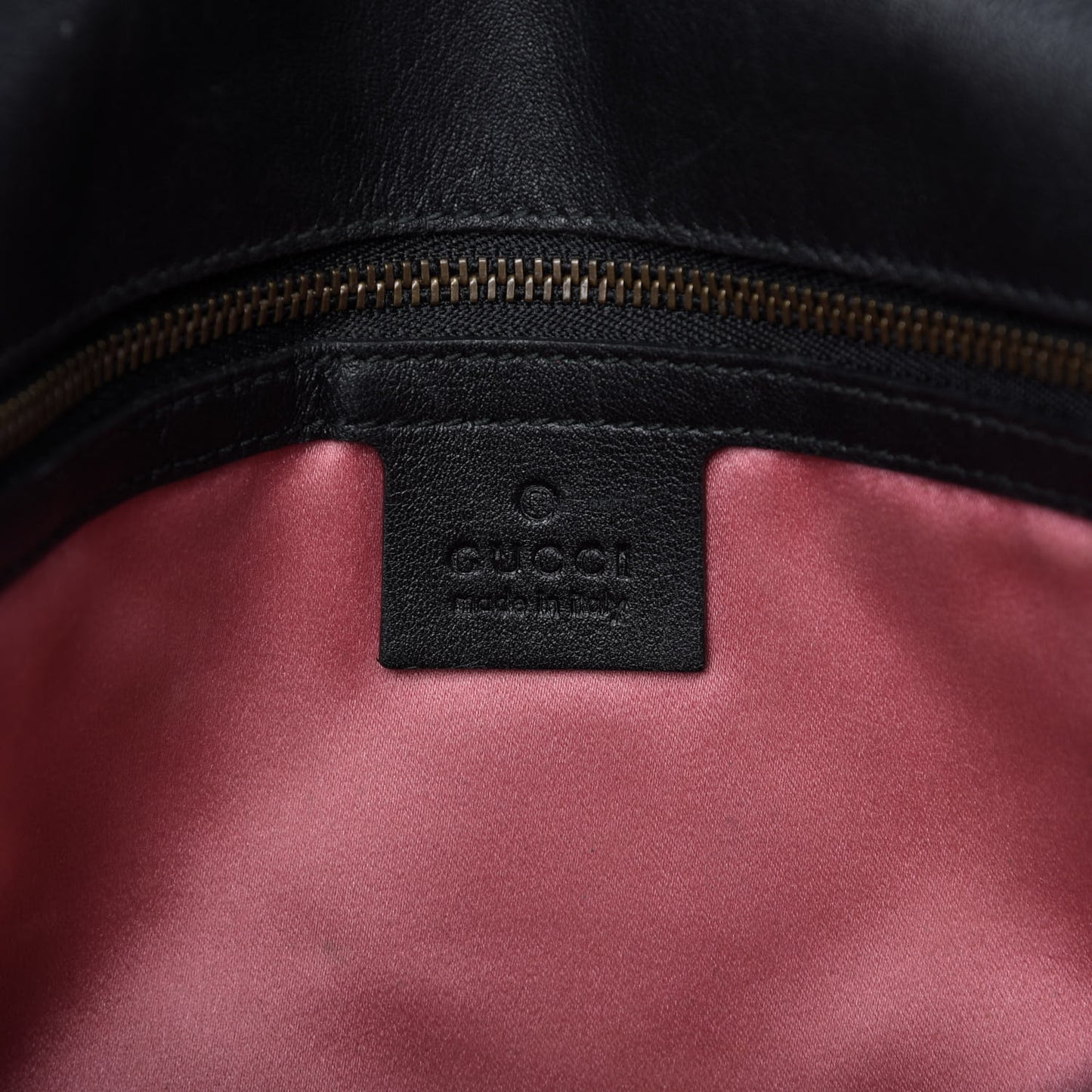 Velvet Matelasse Medium GG Marmont Shoulder Bag Black