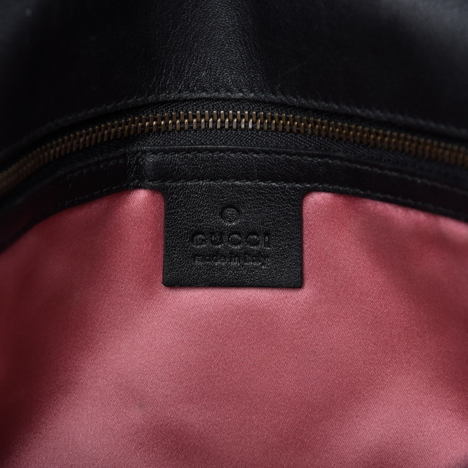 Gucci Velvet Matelasse Medium GG Marmont Shoulder Bag Black 9 of 10