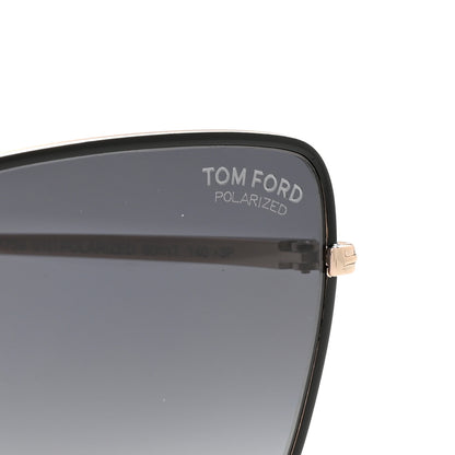 Tom Ford Acetate Polarized Heather Sunglasses TF739 Black 8 of 8