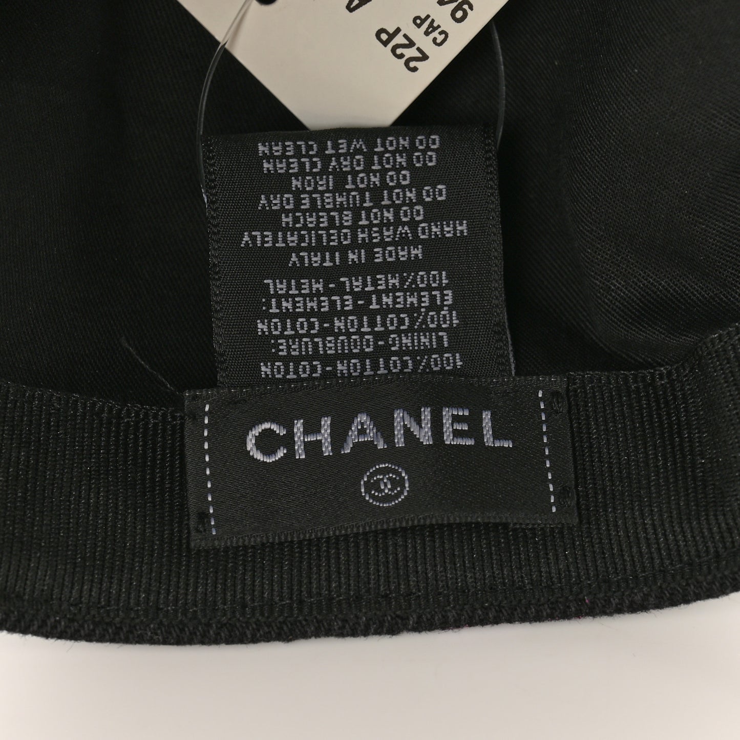 Denim Mood Cap Hat Black